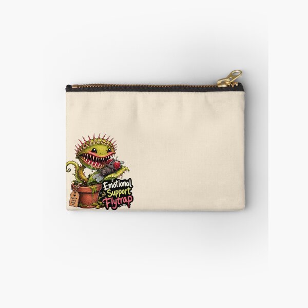 Item preview, Emotional Support Flytrap Cute Horror Sticker designed and sold by YuliaHulia.