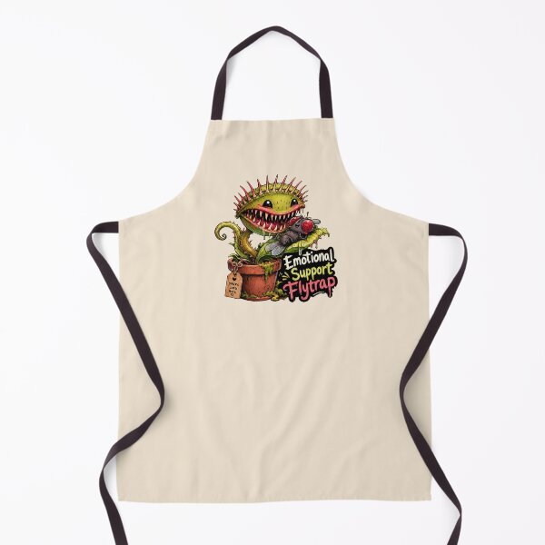Item preview, Emotional Support Flytrap Cute Horror Sticker designed and sold by YuliaHulia.