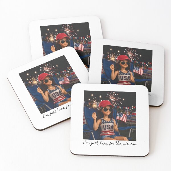 Item preview, I’m Just Here For The Weiners Funny 4th Of July Barbie Inspired Patriotic designed and sold by b3ida-zl.