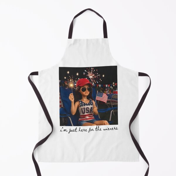 Item preview, I’m Just Here For The Weiners Funny 4th Of July Barbie Inspired Patriotic designed and sold by b3ida-zl.