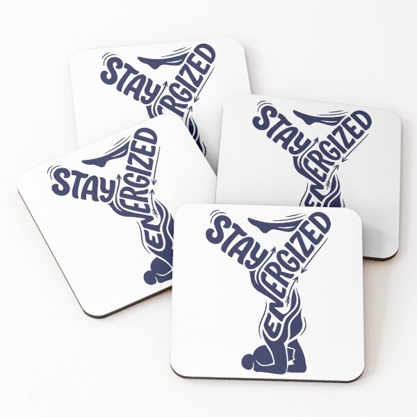 Item preview, Minimalist Yoga Headstand Silhouette Quote Typography Vector Graphic designed and sold by DiNata.
