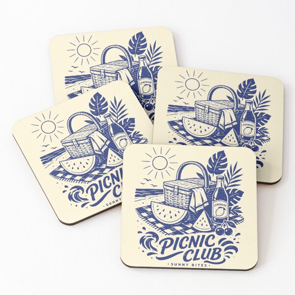 Item preview, Vintage Picnic Club Sunny Bites designed and sold by 89shirts.