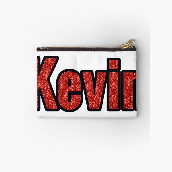 Item preview, Kevin Boy Name Red Rhinestone Texture designed and sold by TheIconSmith.