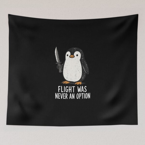 Item preview, Funny Penguin, Flight was Never an Option 2 designed and sold by OndaLifeCo.