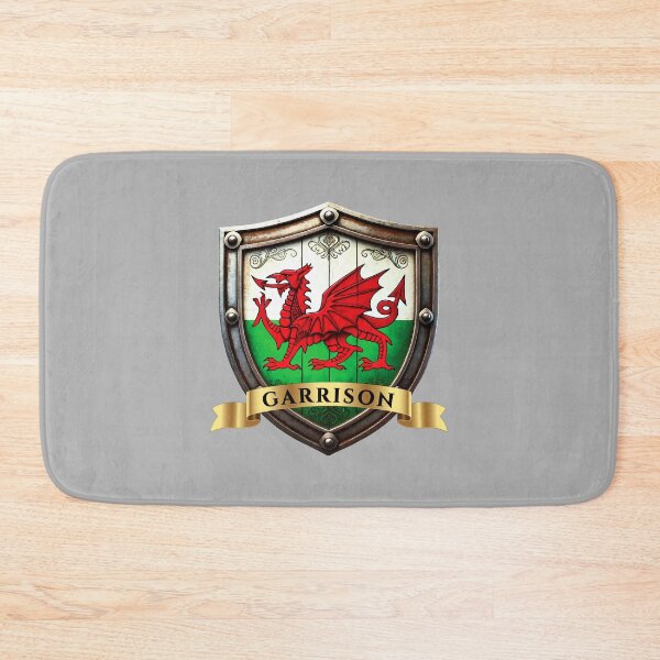 Item preview, Garrison Welsh Heritage Crest Shield designed and sold by Highlandkings.