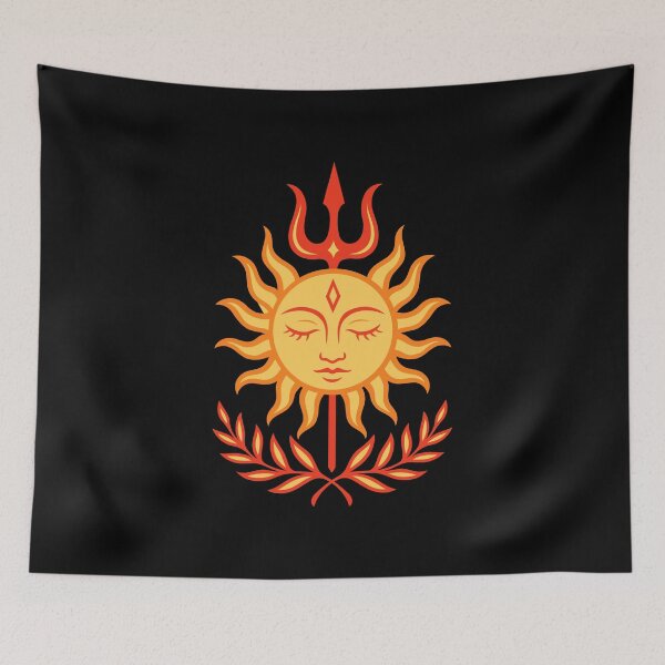 Item preview, Midsummer Sun God Trident Pagan Ritual designed and sold by Christine Krahl.
