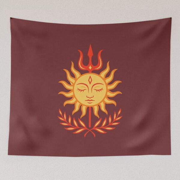 Item preview, Midsummer Sun God Trident Pagan Ritual designed and sold by Christine Krahl.