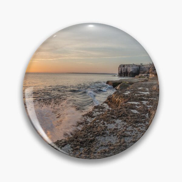 Item preview, Crashing Surf Sunset Landscape designed and sold by AndrewPHayward.