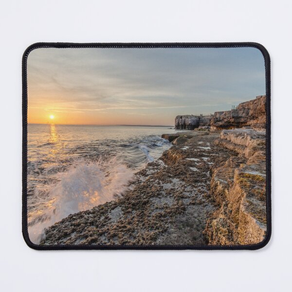 Item preview, Crashing Surf Sunset Landscape designed and sold by AndrewPHayward.