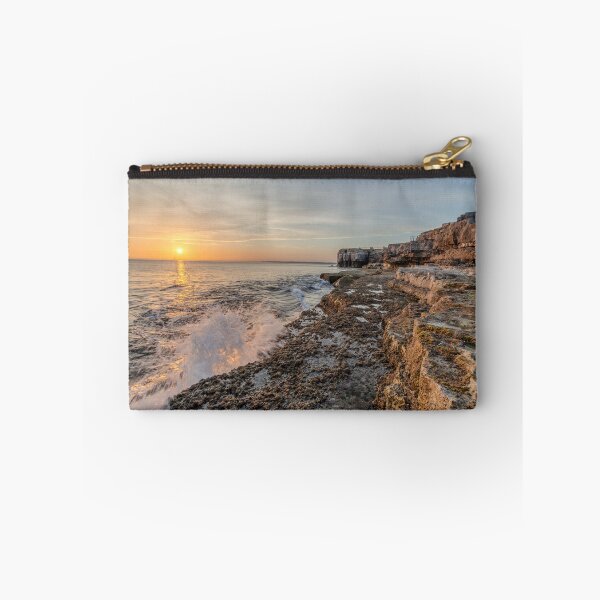 Item preview, Crashing Surf Sunset Landscape designed and sold by AndrewPHayward.