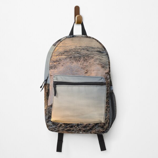Item preview, Crashing Surf Sunset Landscape designed and sold by AndrewPHayward.