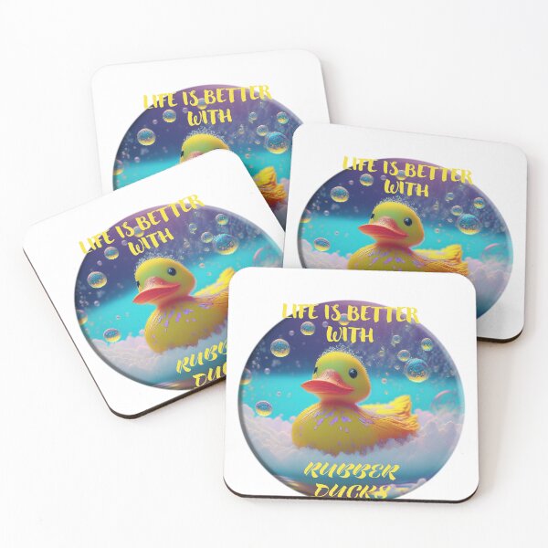 Item preview, Life is better with Rubber Duck designed and sold by TruthfulHeart.