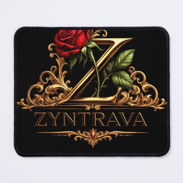 Item preview, ZYNTRAVA Luxury Rose Monogram designed and sold by ZYNTRAVA Evolution without limits.