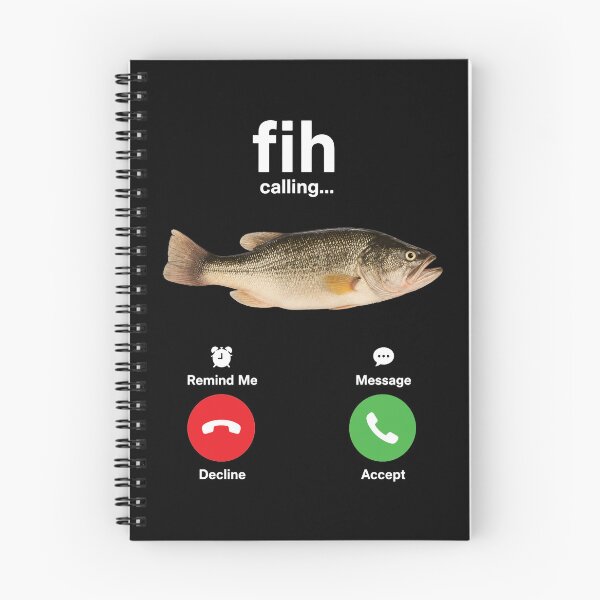 Item preview, Funny Fih Calling Remind me designed and sold by OndaLifeCo.