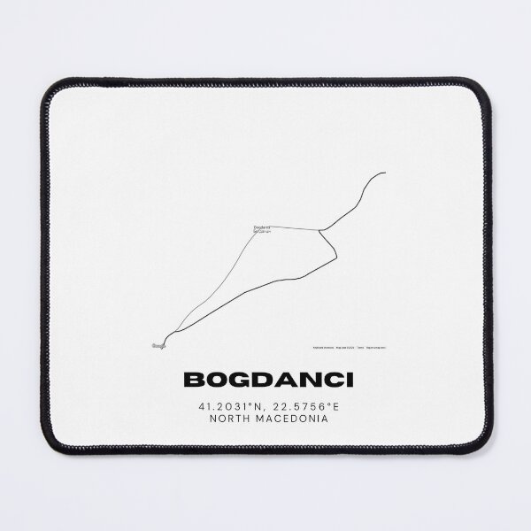 Item preview, Bogdanci North Macedonia Minimalist Map Artwork designed and sold by RM-Journey.