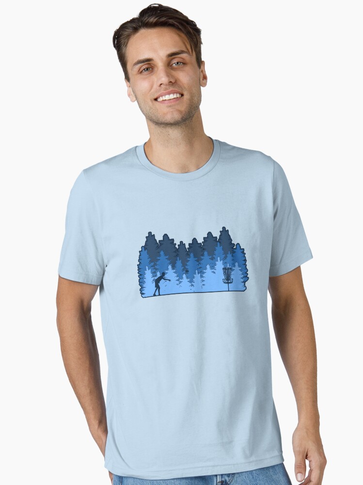 Disc Golf Frisbee Golf T-shirt Funny Gift Idea Stupid Tree Essential  T-Shirt - Main Image