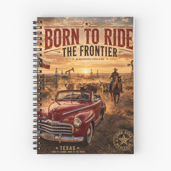 Item preview, Texas Frontier Classic Car Poster designed and sold by Retro Arabica.