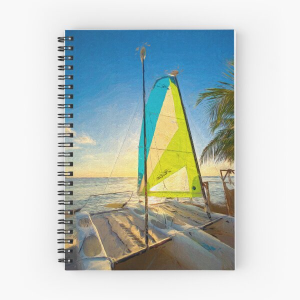 Item preview, Catamaran On A Caribbean  Beach Art designed and sold by Londonimages.