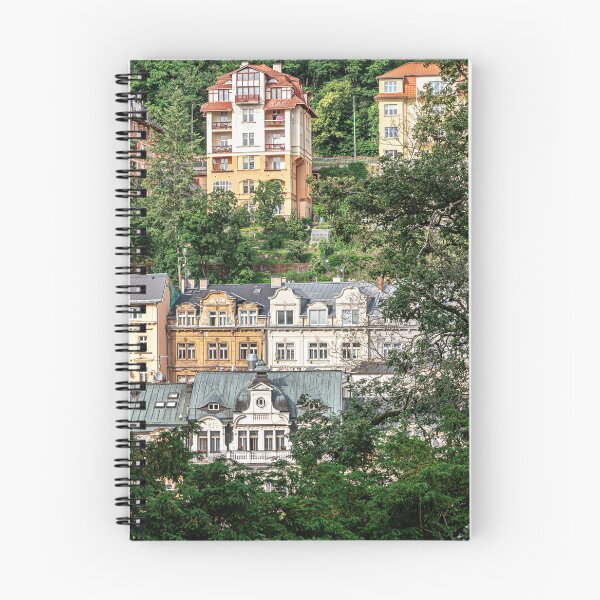 Item preview, Picturesque Karlovy Vary Czechia Through Trees designed and sold by MariaAbaza.
