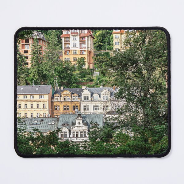 Item preview, Picturesque Karlovy Vary Czechia Through Trees designed and sold by MariaAbaza.
