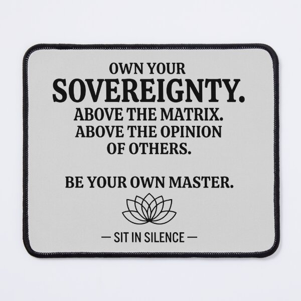 Item preview, Own Your Sovereignty Minimalist. designed and sold by SitInSilence24.