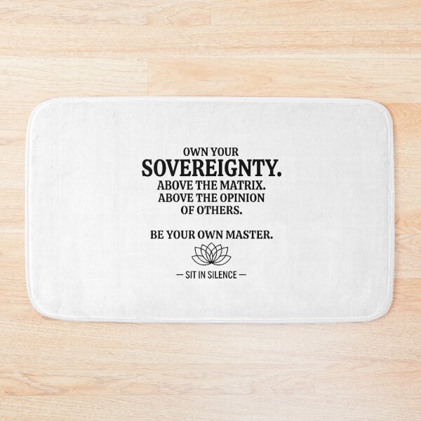 Item preview, Own Your Sovereignty Minimalist.  designed and sold by SitInSilence24.