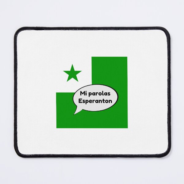 Item preview, Esperanto flag: my words Esperanton designed and sold by LuluTestudo1.