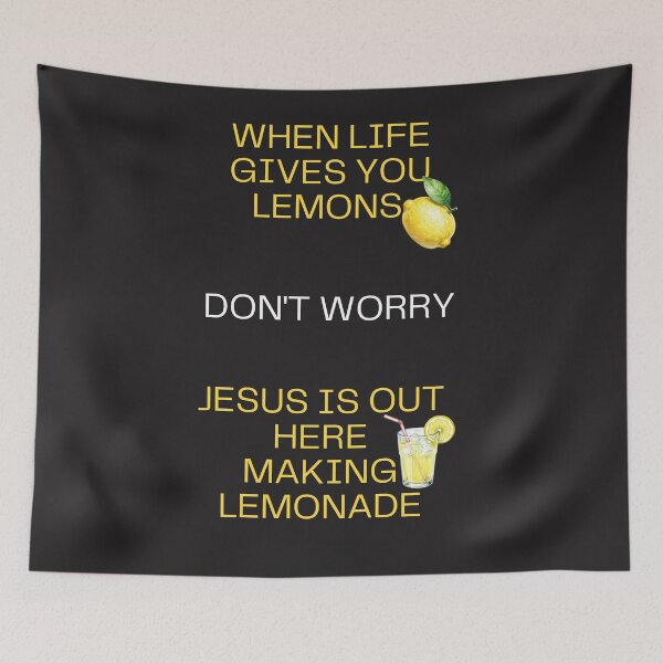 Item preview, Jesus Is MAKING LEMONADE  designed and sold by QueenBabble.
