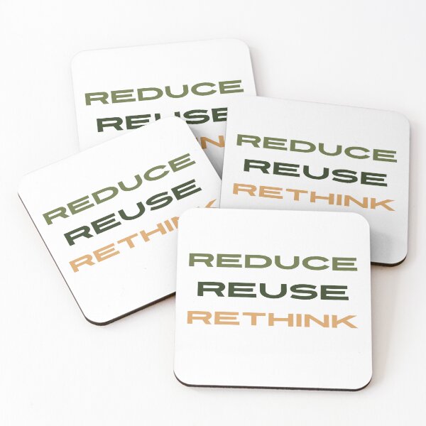 Item preview, REDUCE, REUSE, RETHINK designed and sold by iAmmAja43.