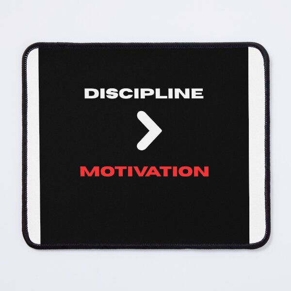 Item preview, Discipline is more important than Motivation. designed and sold by PARALLELYUGA.