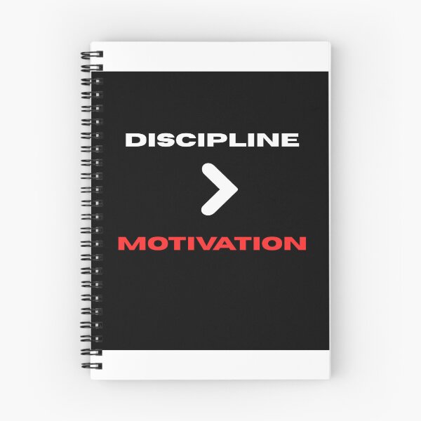 Item preview, Discipline is more important than Motivation. designed and sold by PARALLELYUGA.
