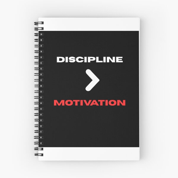 Item preview, Discipline is more important than Motivation. designed and sold by PARALLELYUGA.