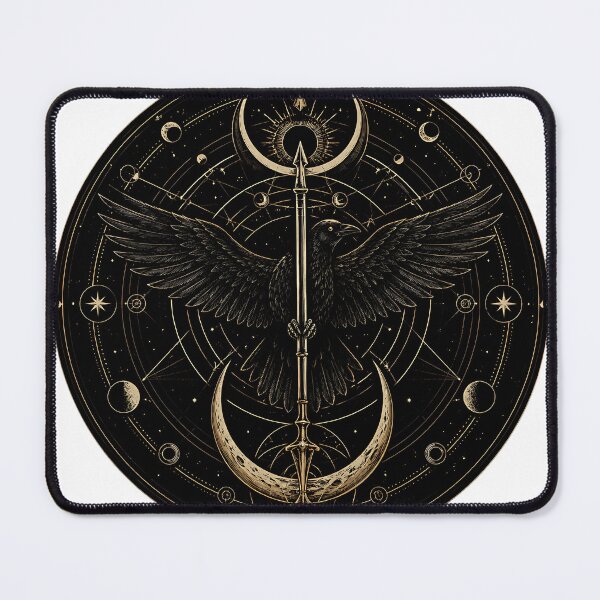 Item preview, Raven moon Arcane Crest designed and sold by Jaideep Walia.