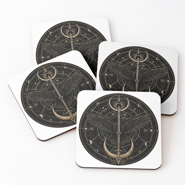 Item preview, Raven moon Arcane Crest  designed and sold by Jaideep Walia.