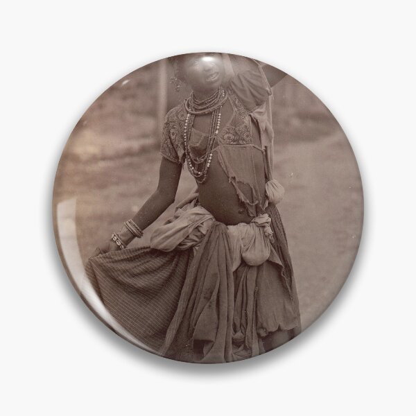 Item preview, Vintage Dancing Girl Portrait | Skull Art designed and sold by GammaRay.