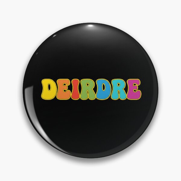 Item preview, ❤️ Deirdre Personalized Name Wavy Retro Shirt, Coffee Mug, Sticker Gift designed and sold by HelixPedia.