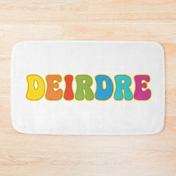 Item preview, ❤️ Deirdre Personalized Name Wavy Retro Shirt, Coffee Mug, Sticker Gift designed and sold by HelixPedia.