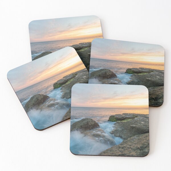 Item preview, Silky Water Coastal Sunset designed and sold by AndrewPHayward.