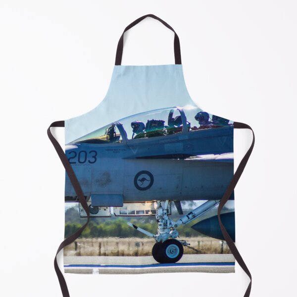 Item preview, F/A-18 Hornet Taxiing on Runway | Authentic Military Aviation Tarmac Fine Art Print designed and sold by Ross.A.Campbell.