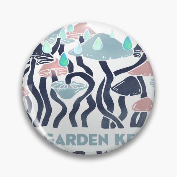 Item preview, Rain Garden Keeper Saving Water Mushroom Art designed and sold by SP Motif.