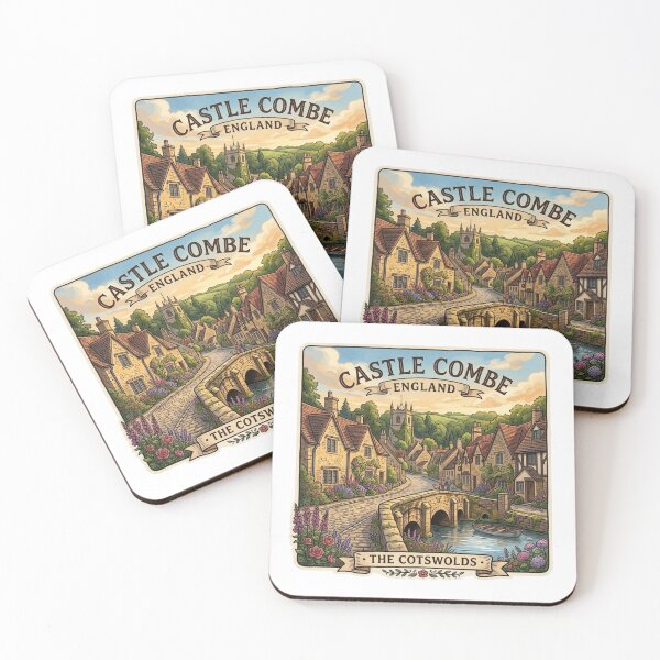Item preview, Castle Combe England Village Sticker designed and sold by Imaginarium of Chaos falcon88 .
