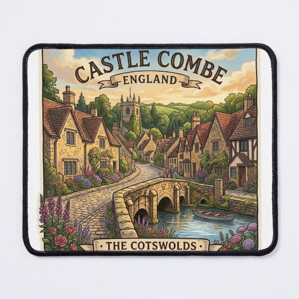Item preview, Castle Combe England Village Sticker designed and sold by Imaginarium of Chaos falcon88 .