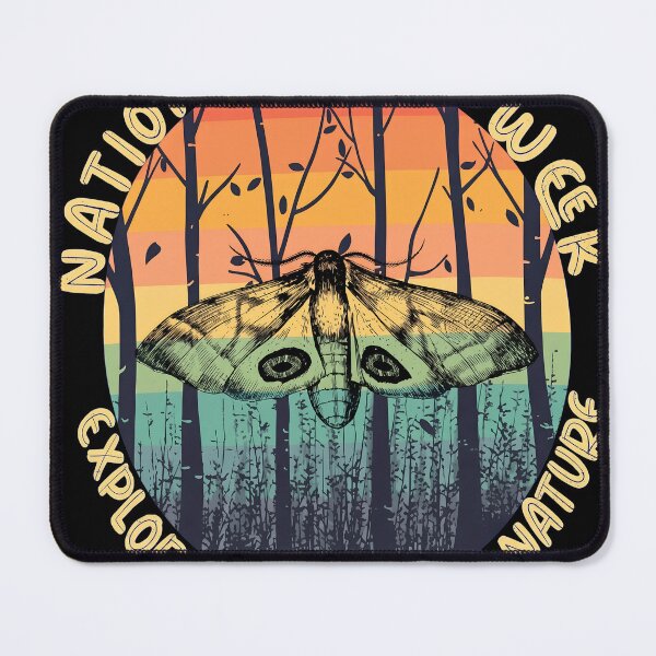 Item preview, Moth Week Retro Forest Insect Lover  designed and sold by Sugengthecraftd.