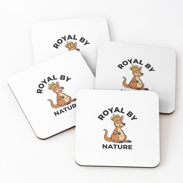 Item preview, Royal By Nature Funny Australian Kangaroo King Sticker designed and sold by Mr-wow.