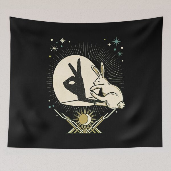Item preview, Clever Rabbit Hand Shadow Play Design designed and sold by Sugengthecraftd.