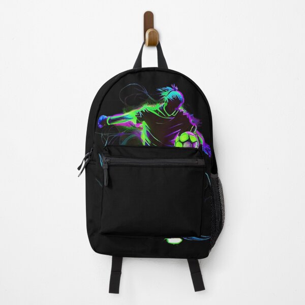 Item preview, Neon Soccer Fury – Futuristic Football Energy Art designed and sold by SunsCreation.