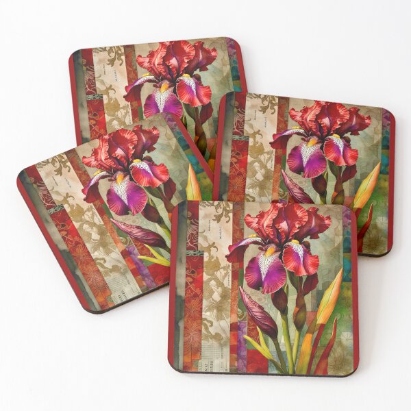 Item preview, Red Iris designed and sold by ©Janis Zroback.