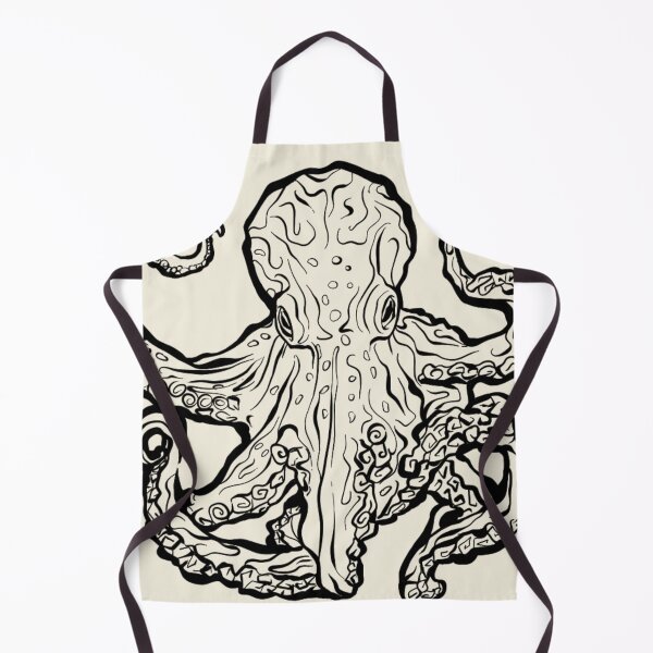 Item preview, Coastal octopus line art | minimalist sea creature print | boho ocean decor designed and sold by Digital Vector GB.