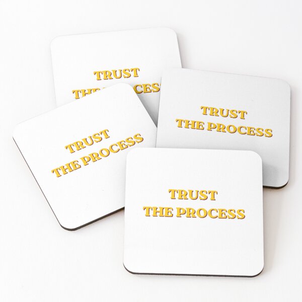 Item preview, Trust The Process Retro Aesthetic Typography designed and sold by Rhodes Shop.