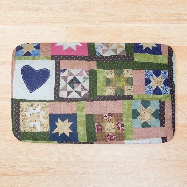 Item preview, Sampler Star and Heart Quilt designed and sold by DianeBP.